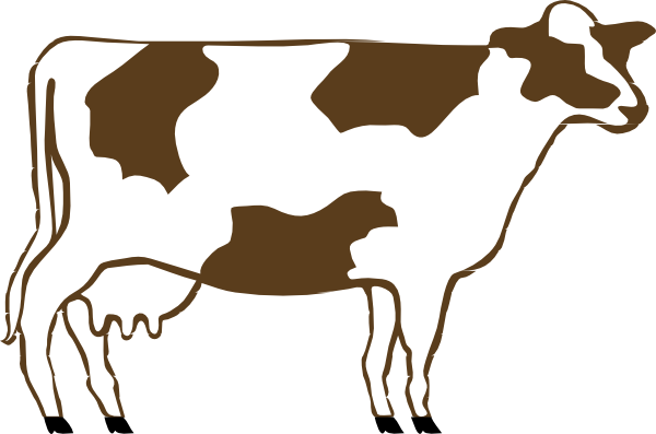 600x397 Cow Head Silhouette Clip Art Clipart Panda