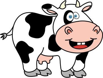 362x273 Funny Cow Clipart