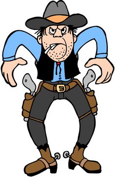 236x361 18unique Cowboy Clip Art