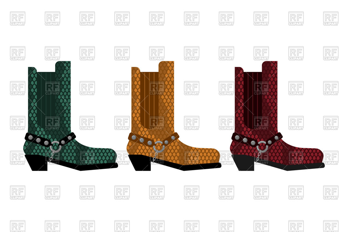 1200x800 Cowboy Boots Set