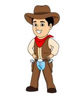 168x195 Free Western Clip Art For Kids Cowboys Looking Wanted Poster Two
