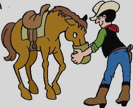 435x353 Cowboy On Horse Clip Art