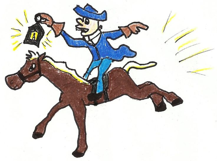 736x545 Paul Revere Clipart
