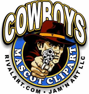 306x323 Cowboy Clipart