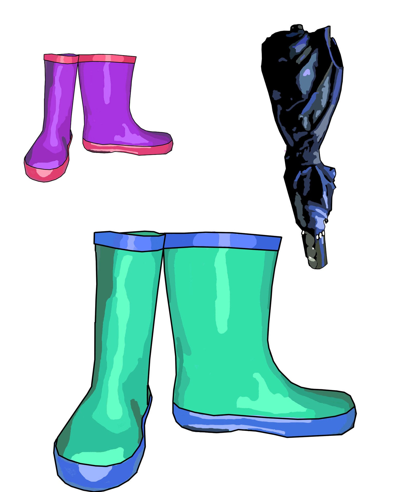 1536x1920 Clip Art Clip Art Boots