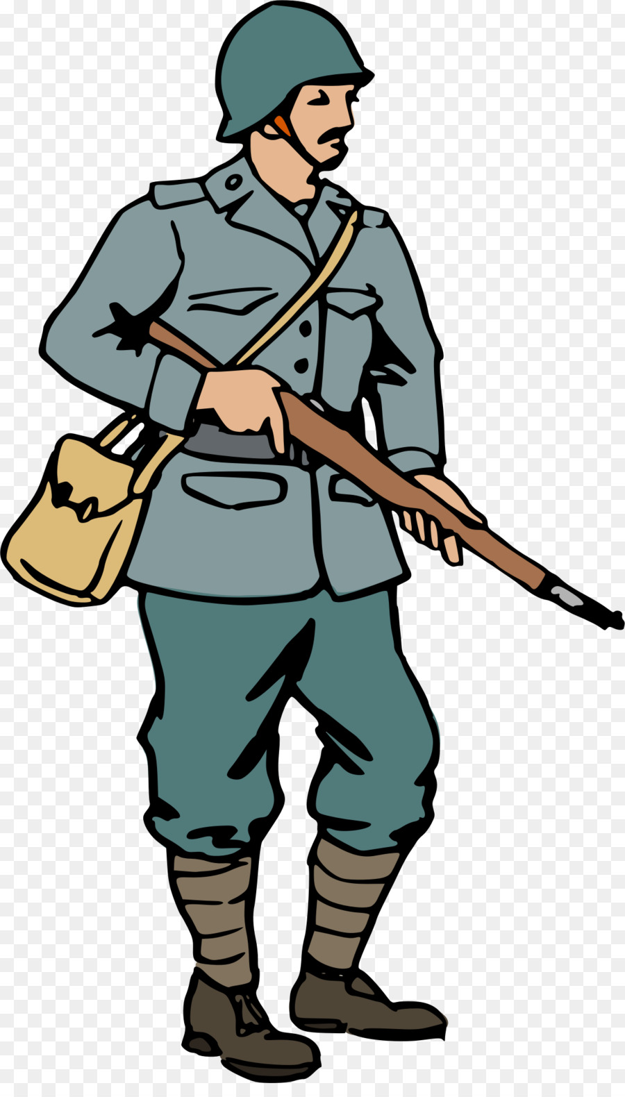 900x1580 Second World War First World War Soldier Clip Art