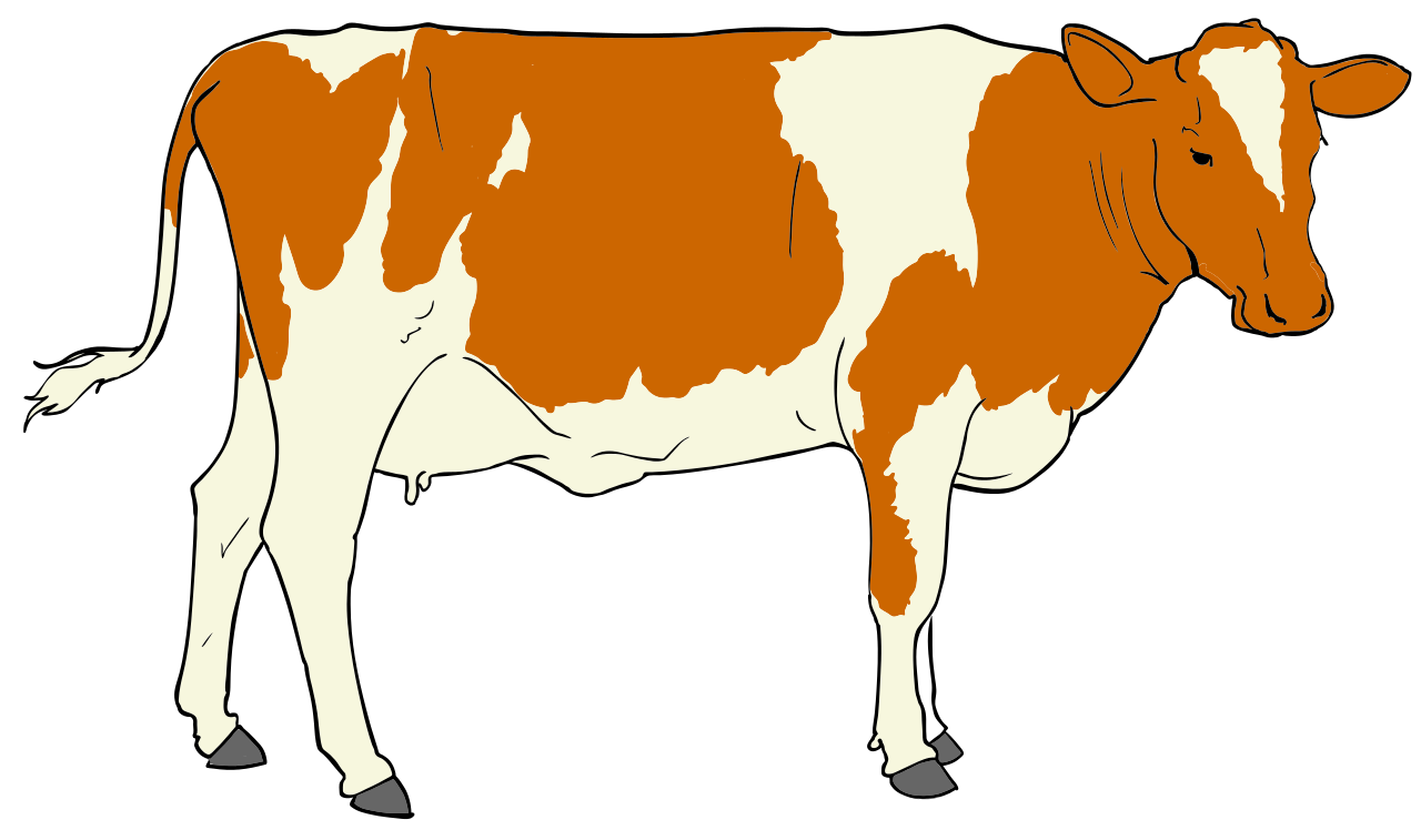 1280x748 Stylist Design Clipart Cow Free Images Download Clip Art