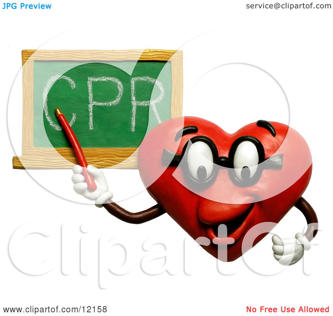 1080x1024 Clay Sculpture Clipart Heart Teacher Discussing Cpr