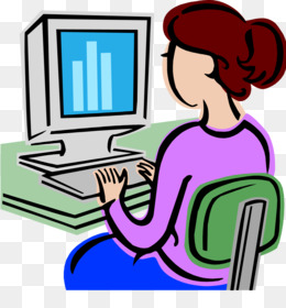 260x280 Free Download Computer Woman Download Clip Art