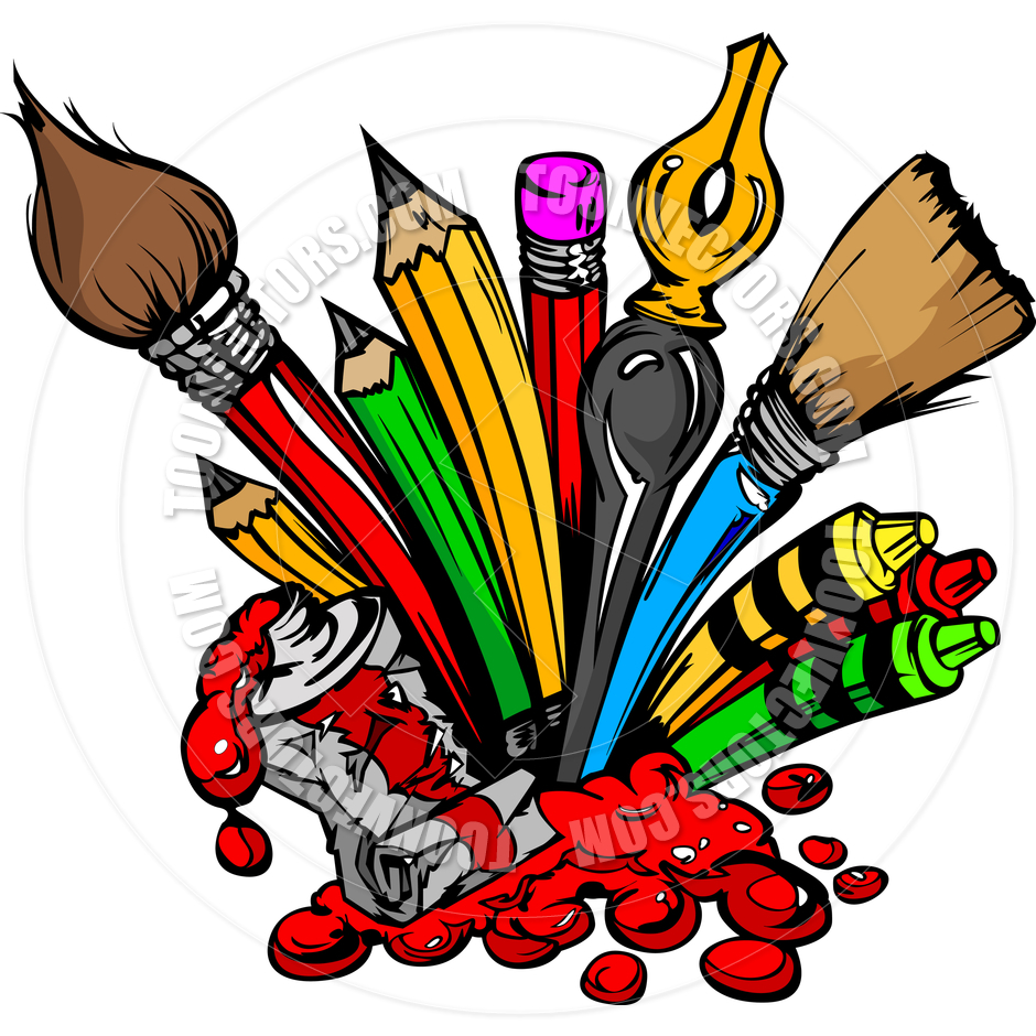 940x940 Art Material Clipart