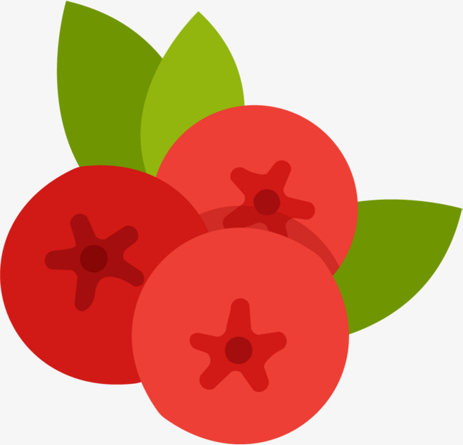 650x626 Red Cranberry, Hand Painted, Cranberry, Fruit Png And Vector