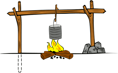 500x308 Cooking Crane 4 Clip Art Download