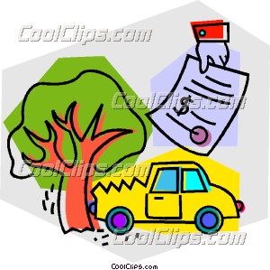 300x299 Car Accident With Repair Bill Clip Art