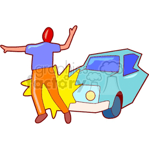 300x300 Crash Clipart Automobile Accident