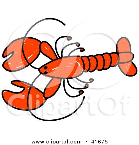 450x470 Crawfish Clipart Lobster Trap
