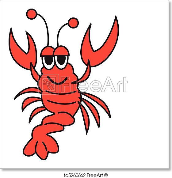 561x581 Free Art Print Of Lobster Vector Clip Art. Lobster Vector Clip Art