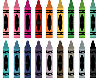340x270 Crayola Clipart Etsy