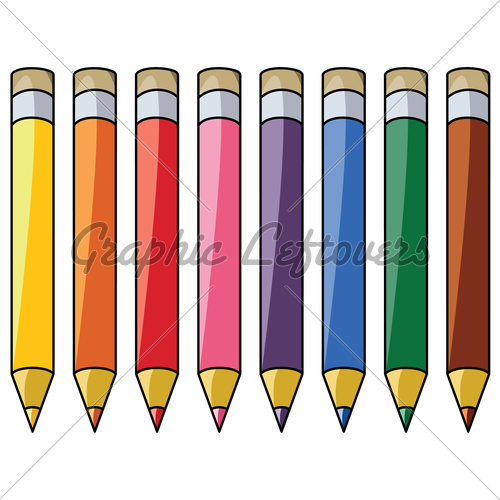 500x500 Crayon Clipart Eight