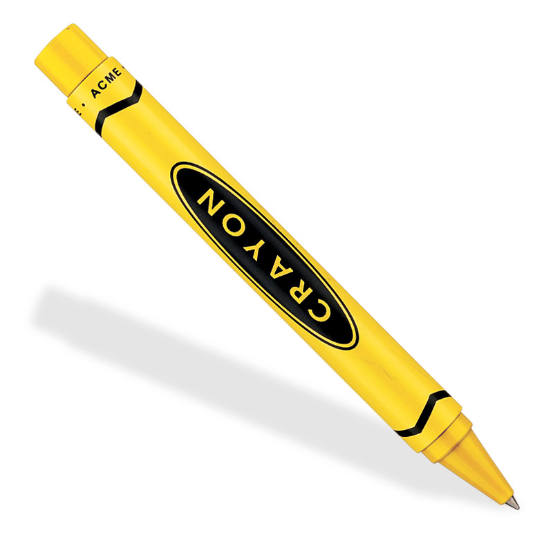 800x800 Free Yellow Crayon Clipart Image
