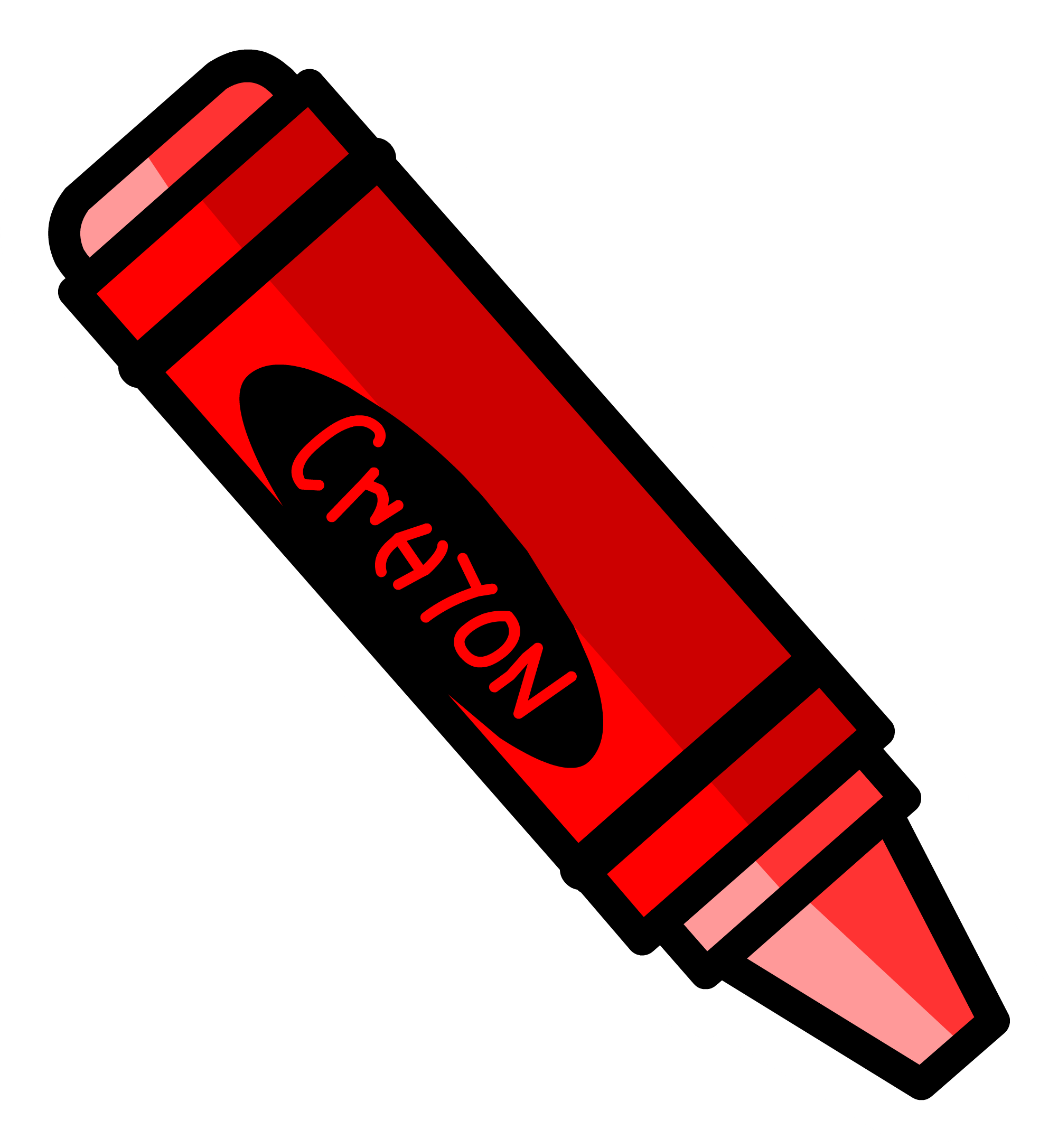 2003x2173 Red Crayola Crayon Clipart