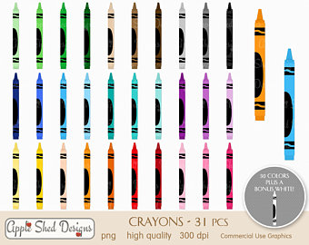 340x270 Crayola Clipart Etsy