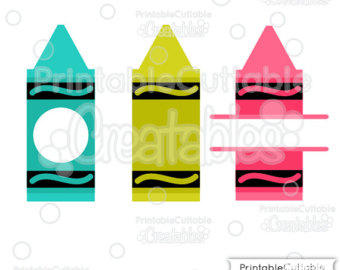 340x270 Crayons Svg Etsy