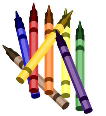 424x464 Pictures Free Clip Art Crayon,