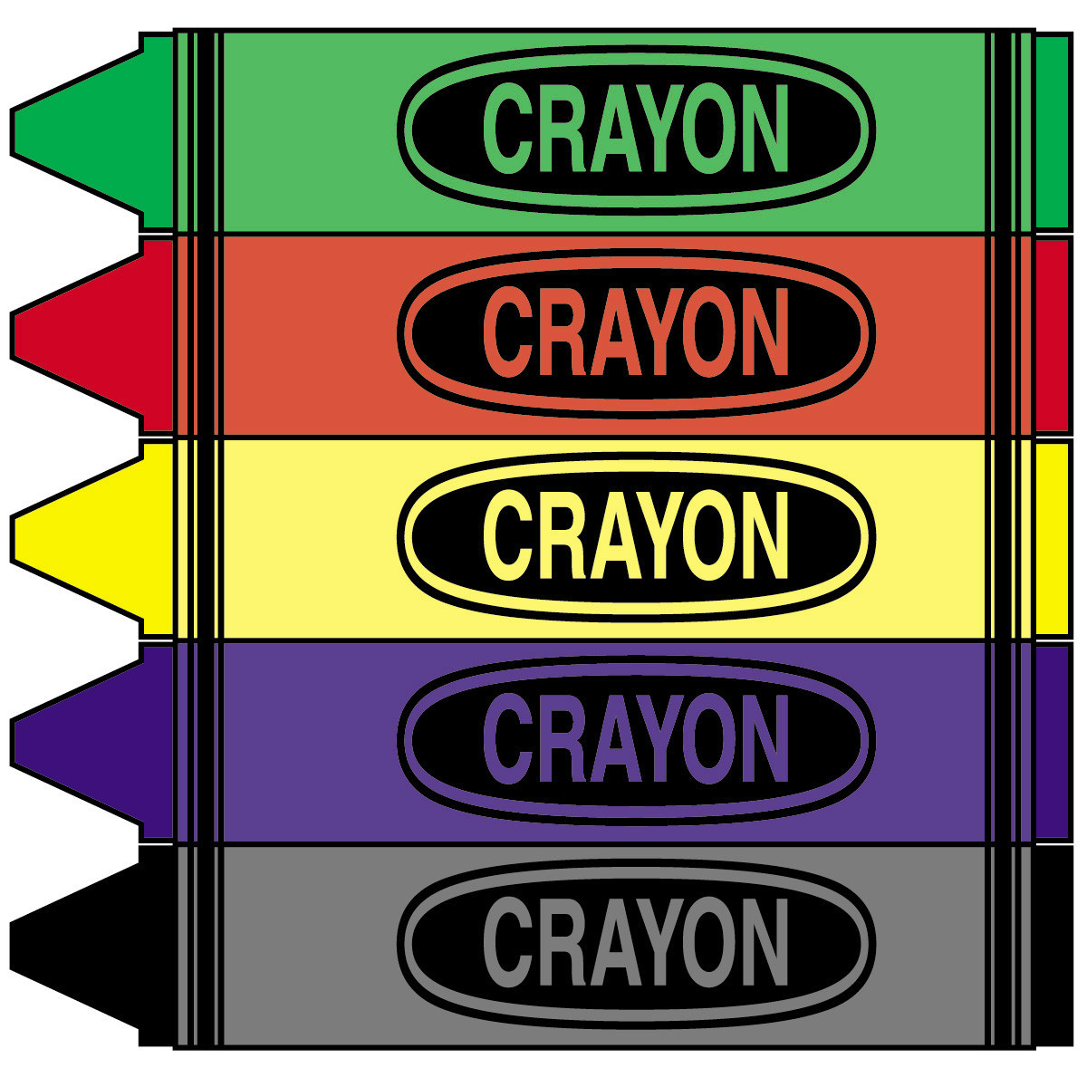 1200x1200 Crayola Crayons Clipart Panda Free Images Mesmerizing Crayon Clip