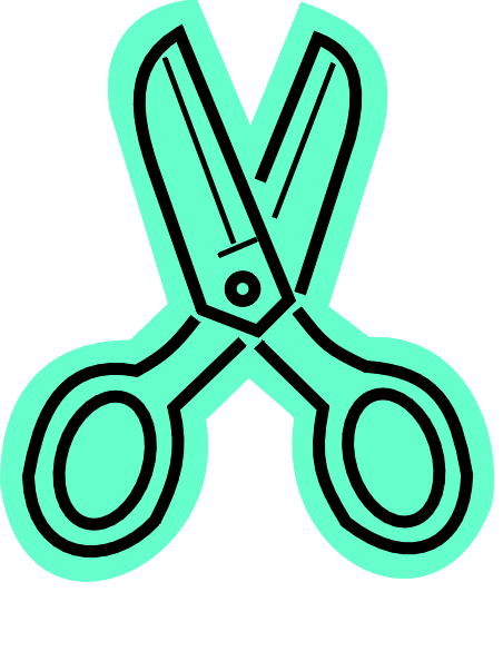 452x594 Scissors Clip Art Vector