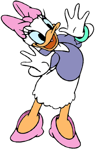 327x517 Daisy Duck Clip Art Disney Clip Art Galore