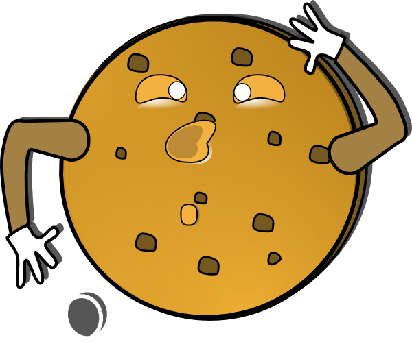 600x499 Crazy Cookie Clip Art Is Free Clipart Panda
