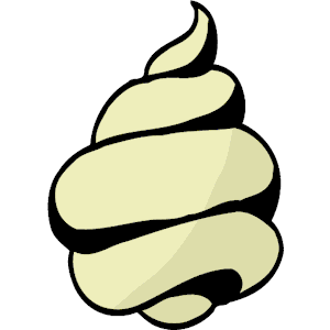 300x300 Whipped Cream Clip Art Whip Cream Clipart