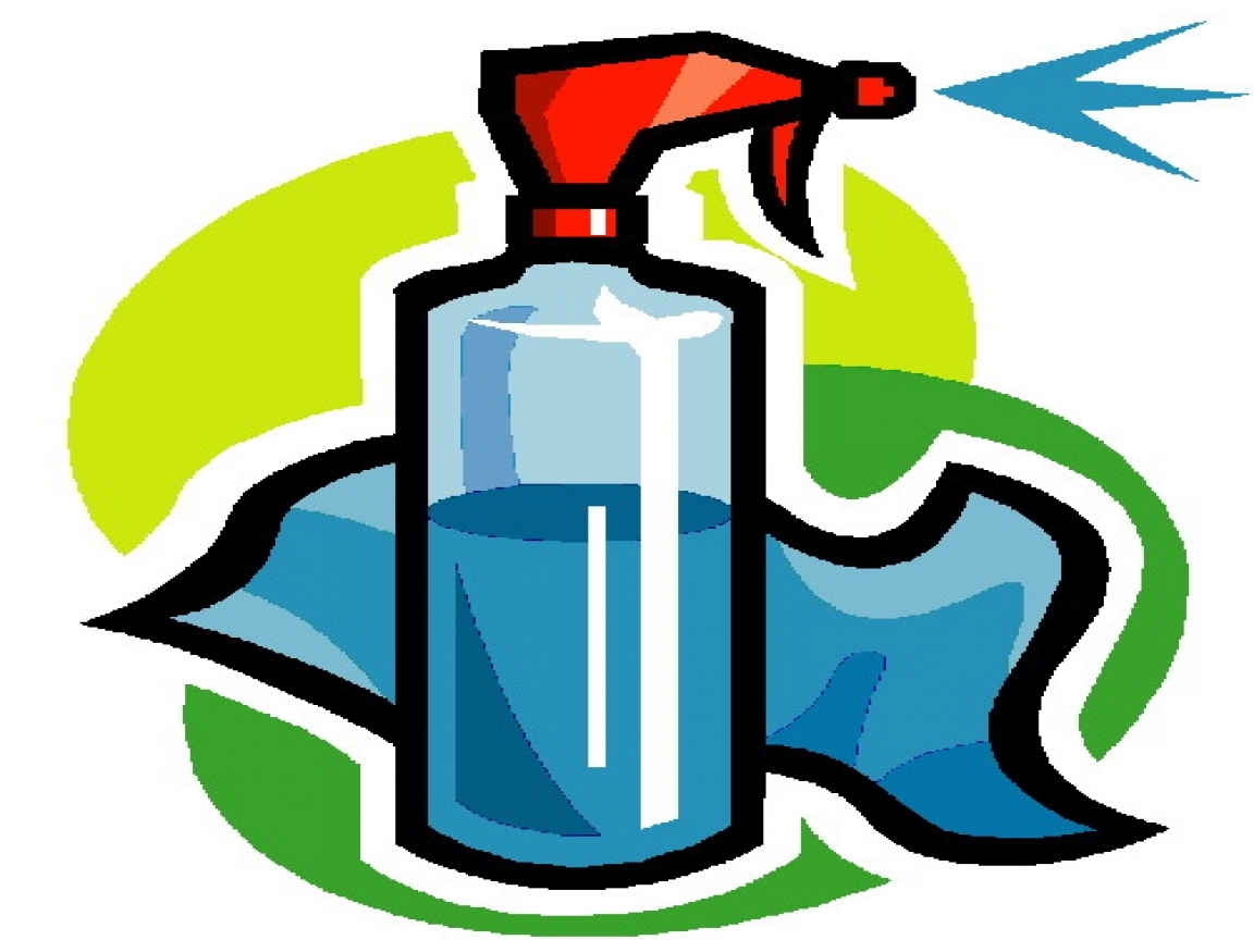 1152x864 Unique Cleaning Supplies Clipart Design
