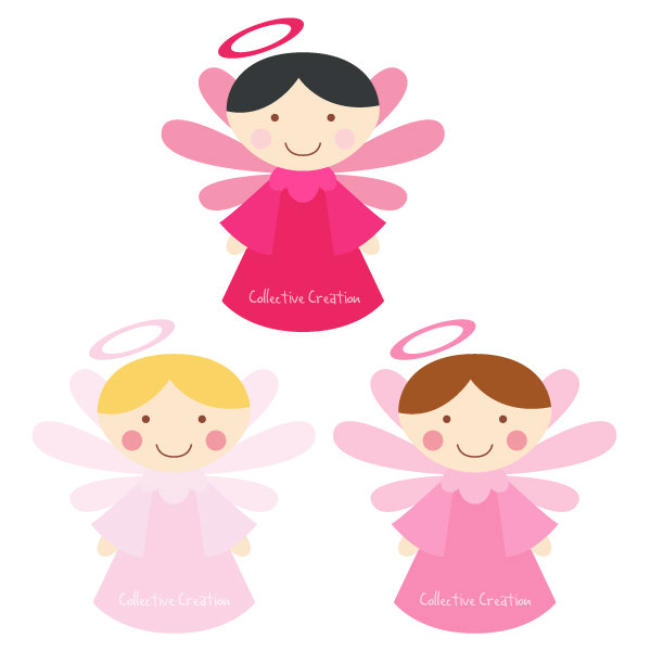 600x600 Little Angel Clipart Free Ba Clip Art Cliparts And Others Pink
