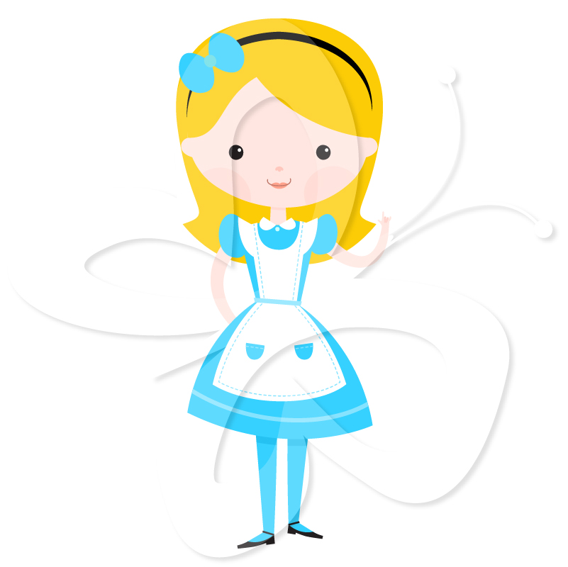 801x800 Alice Clip Art
