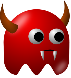 273x300 Red Devil Creature Clip Art