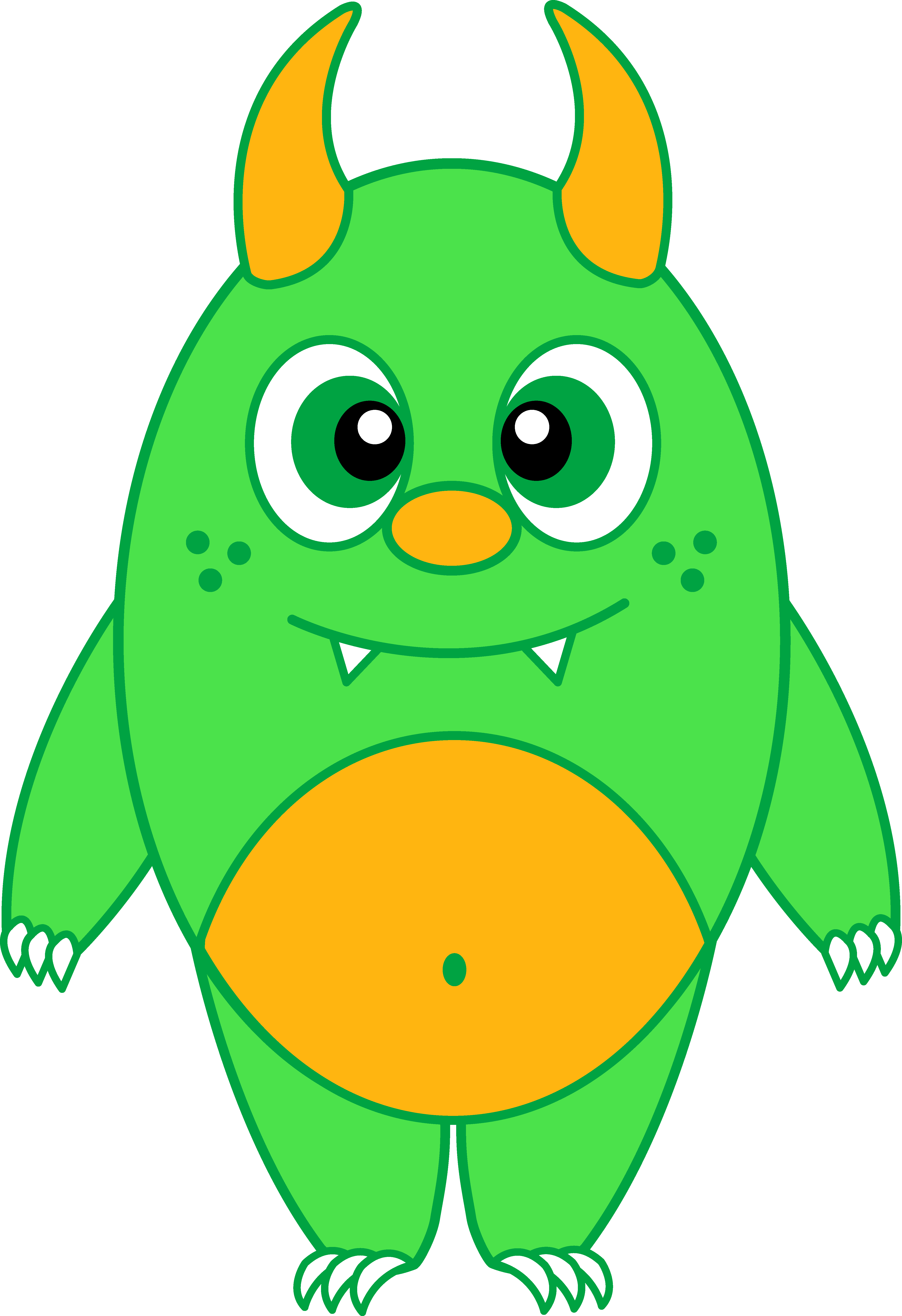 4611x6727 Silly Little Green Monster