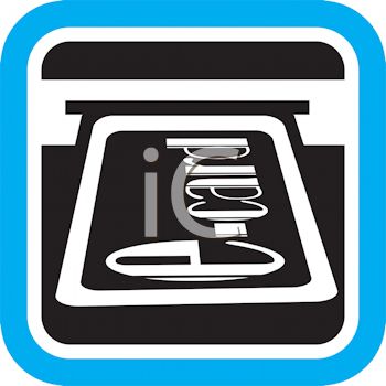 350x350 Credit Card Being Fed Into A Slot