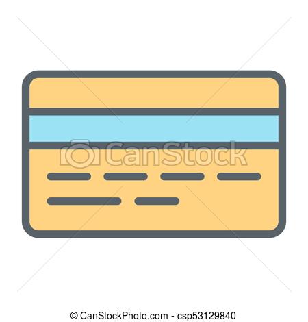 450x470 Credit Card Pixel Perfect Vector Thin Line Icon 48x48 . Eps