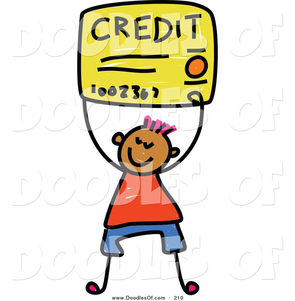 1024x1044 Vector Clipart Of A Childs Sketch Of A Happy Boy Carrying A Credit
