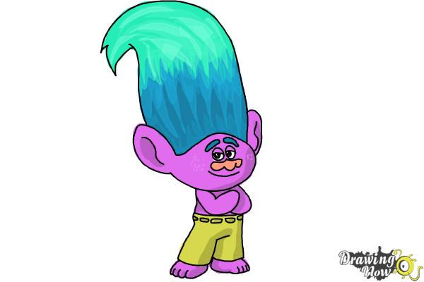 600x400 How To Draw Creek From Trolls