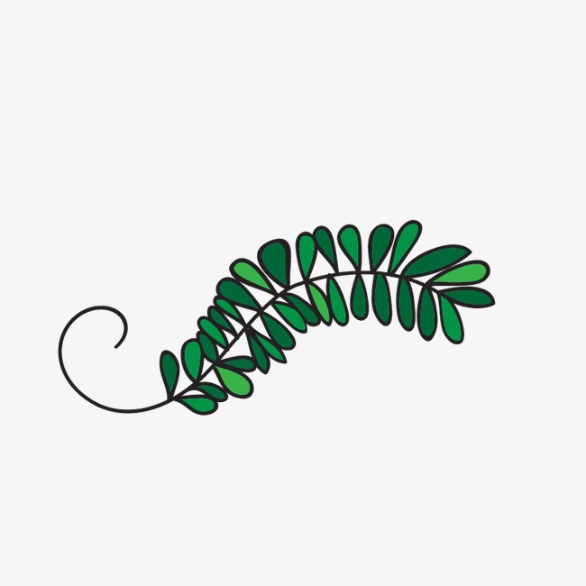 650x650 Creeper, Cartoon Green Leaves, Green Leaves Safflower, Christmas