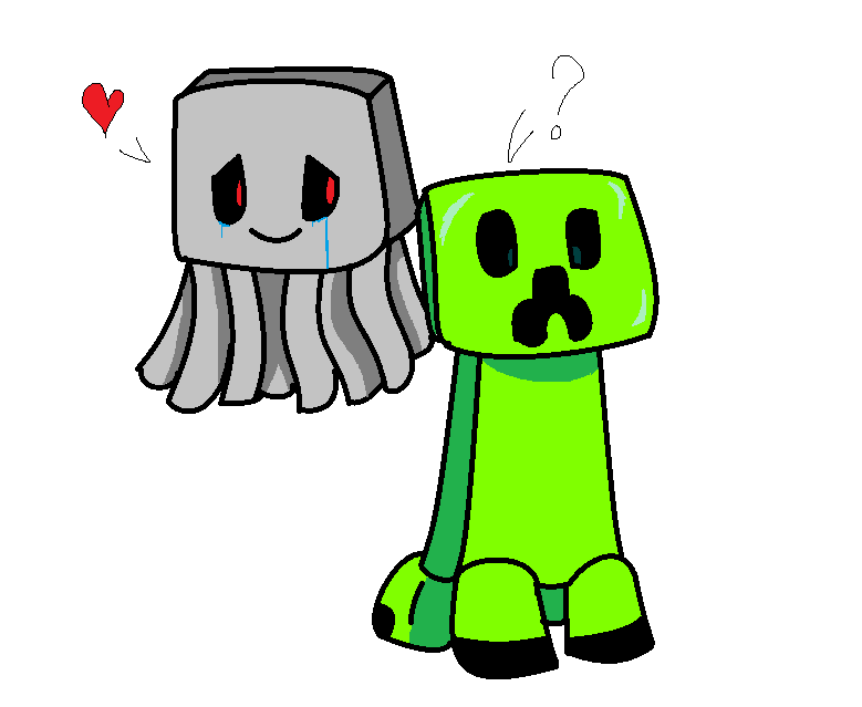 779x639 Creeper X Ghast Remake By Marshalltrap