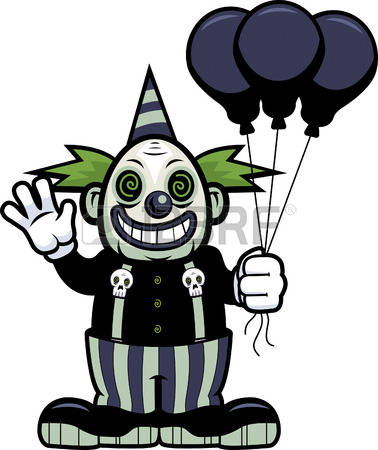 378x450 Creepy Clown Clipart, Explore Pictures