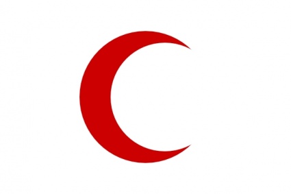 425x283 Free Download Of Flag Of The Red Crescent Clip Art Vector Graphic