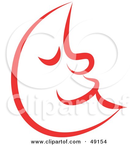 450x470 Royalty Free Vector Clip Art Illustration Of A Doodle Girl