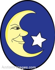 234x300 Moon Man Clipart
