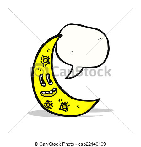 449x470 Cartoon Crescent Moon Eps Vectors