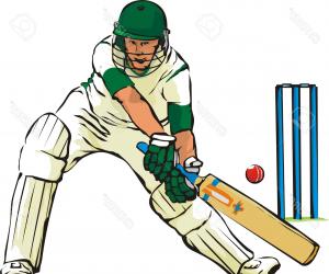 300x250 Opulent Design Cricket Clipart Vector Art Graphics Clip Images