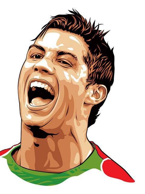 Cristiano Ronaldo Clipart at GetDrawings | Free download